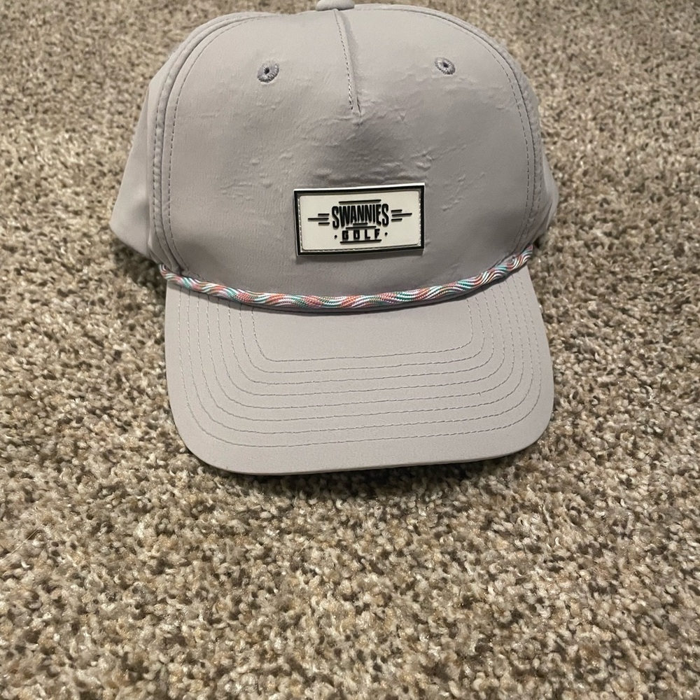 Swannies Gray Golf Cap